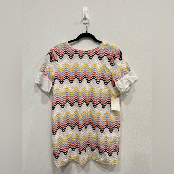 SOLD - NWT Tularosa Vibrant Chevron Mini Dress - Picture 6 of 8